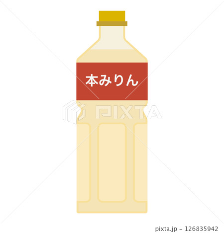 本みりんのアイコンイラスト 調味料シリーズ 126835942