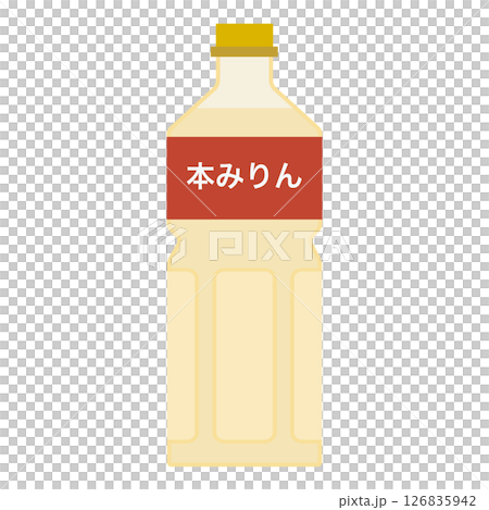 本みりんのアイコンイラスト 調味料シリーズ 126835942