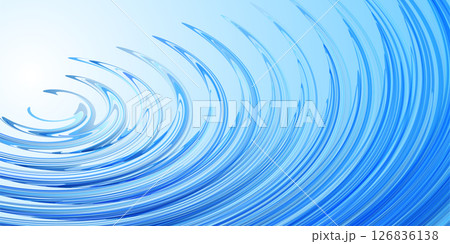 青　テクノロジー　デジタル　模様　背景 126836138