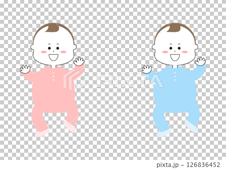 A toddler walking baby 126836452