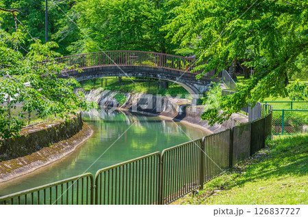 琵琶湖疏水　山ノ谷橋　京都市 126837727