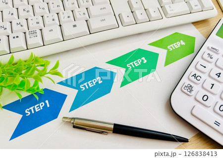 目標へのステップを書き出す 126838413