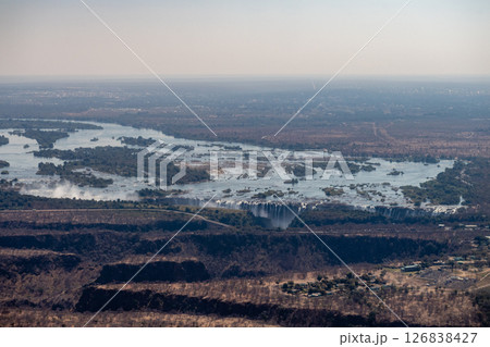 Aerial View of Victoria Falls 126838427