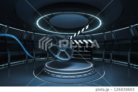 立体 3次元 3D 126838603