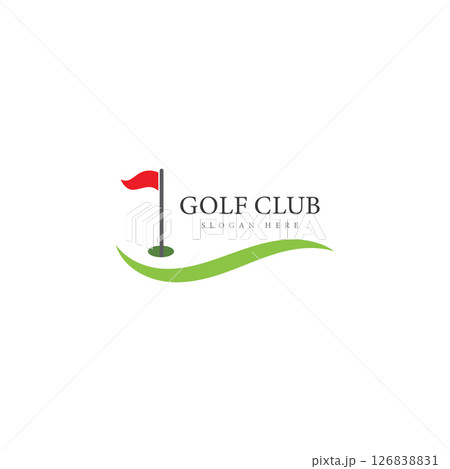 golf logo template vector illustration icon design 126838831