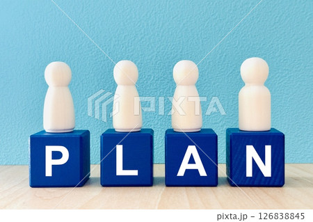 PLANや計画を考えるイメージ 126838845