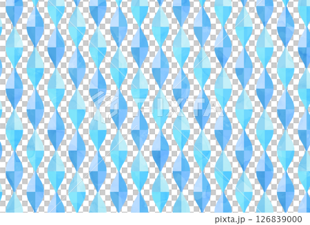 水色の宝石のような立涌、ogee、パターン背景 126839000