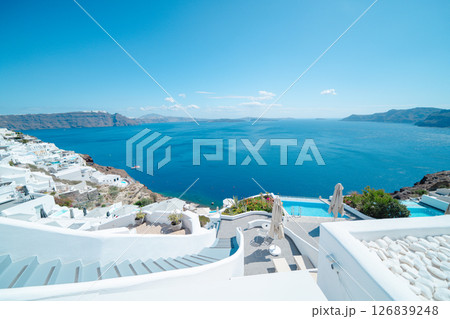 サントリーニ島の旅行で見た美しい風景（2025年） 126839248