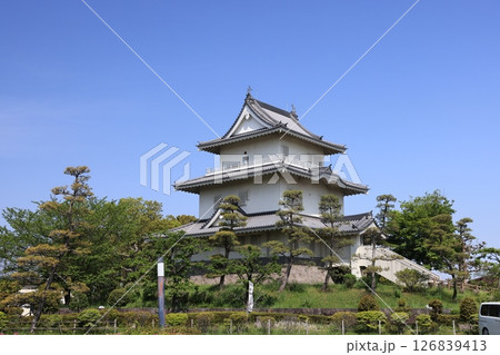 埼玉県加須市の騎西城址の風景 126839413