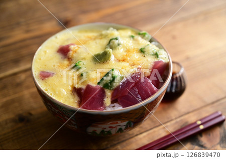マグロオクラとろろ丼 マグロオクラとろろ丼 126839470