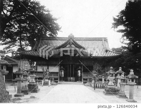 明治時代の日本　兵庫県　柿本神社　 126840034