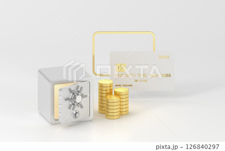 立体 3次元 3D 126840297