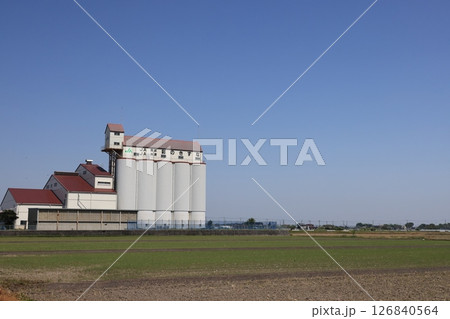 埼玉県久喜市菖蒲町のJA南彩 菖蒲カントリーエレベーター 埼玉県久喜市菖蒲町のJA南彩 菖蒲カントリーエレベーター 126840564