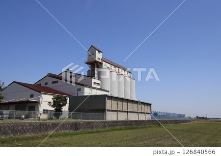 埼玉県久喜市菖蒲町のJA南彩 菖蒲カントリーエレベーター 埼玉県久喜市菖蒲町のJA南彩 菖蒲カントリーエレベーター 126840566