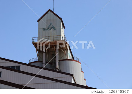 埼玉県久喜市菖蒲町のJA南彩 菖蒲カントリーエレベーター 埼玉県久喜市菖蒲町のJA南彩 菖蒲カントリーエレベーター 126840567