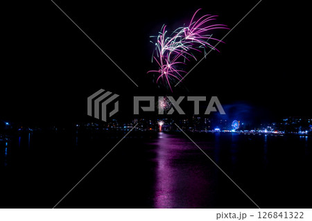 NYE Fireworks at The Entrance NSW 126841322