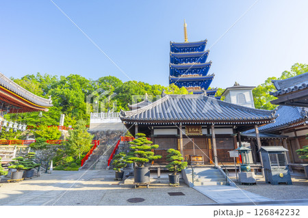 中山寺 五重塔と護摩堂(兵庫県宝塚市) 中山寺 五重塔と護摩堂(兵庫県宝塚市) 126842232
