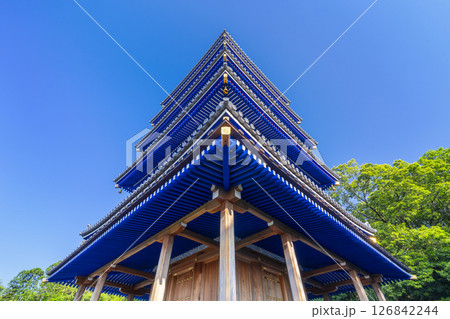 中山寺　五重塔（兵庫県宝塚市） 126842244