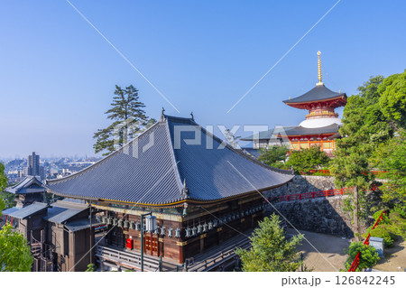 中山寺　本堂と多宝塔（兵庫県宝塚市） 126842245