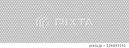 Sports wear fabric seamless pattern. Fabric mesh texture. Sport polyester material. Nylon basketball uniform shirt. Football cloth mesh bg. Vector illustration. Textile seamless background 126843141