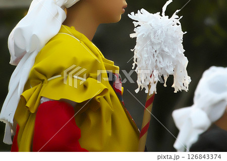 大田楽の衣装 126843374