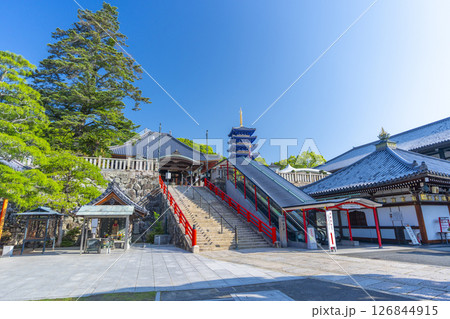 中山寺　本堂と五重塔（兵庫県宝塚市） 126844915