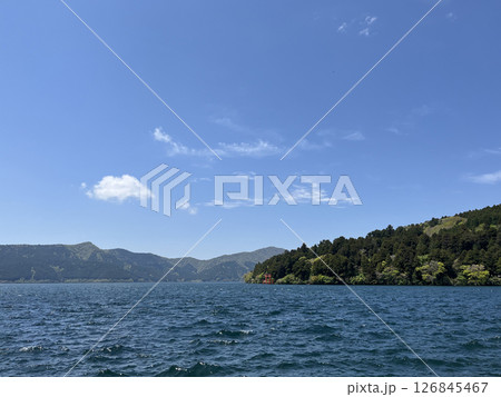 芦ノ湖の風景 126845467