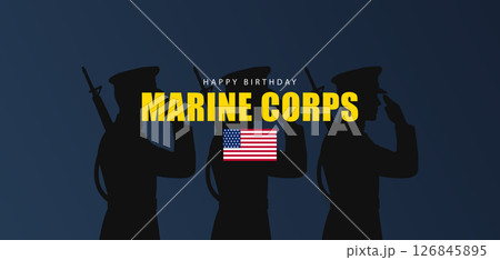 A Tradition of Bravery Happy Birthday United States Marine Corps 126845895