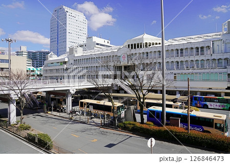 大阪 豊中市 千里中央 せんちゅうパルとバスターミナル(晩冬) 大阪 豊中市 千里中央 せんちゅうパルとバスターミナル(晩冬) 126846473