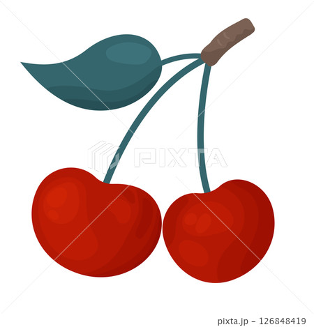 couple of cherry berries  126848419