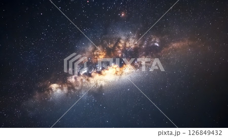 宇宙の背景素材 126849432
