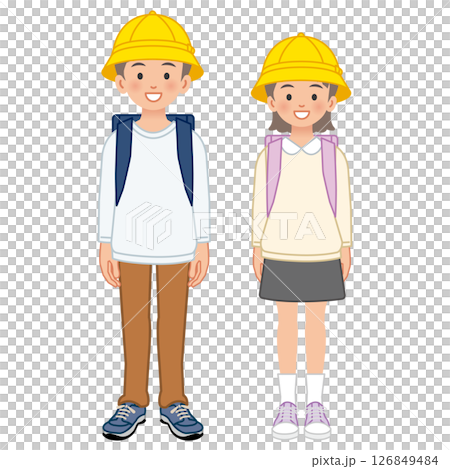 小学生　男女 126849484