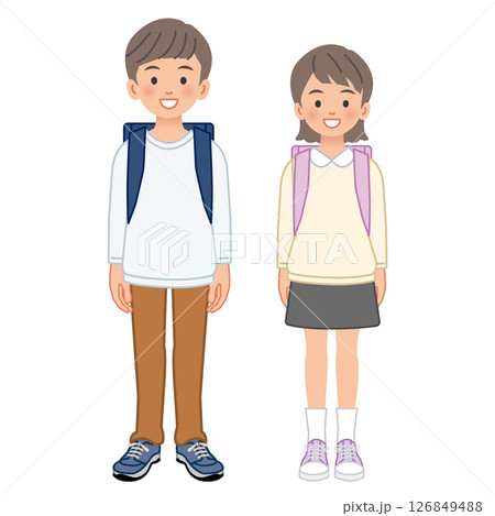 小学生　男女 126849488