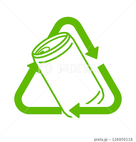 缶　リサイクルマーク 126850118