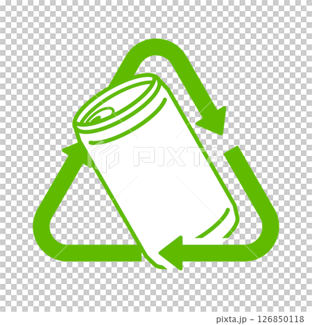 缶　リサイクルマーク 126850118