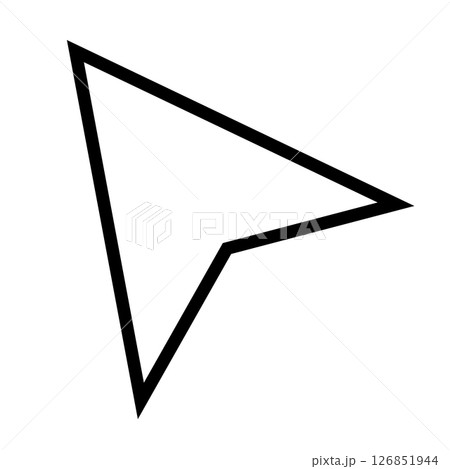 Computer mouse click pointer cursor arrow. Mouse cursor arrow. Cursor icon Computer mouse click pointer cursor arrow. Mouse cursor arrow. Cursor icon 126851944