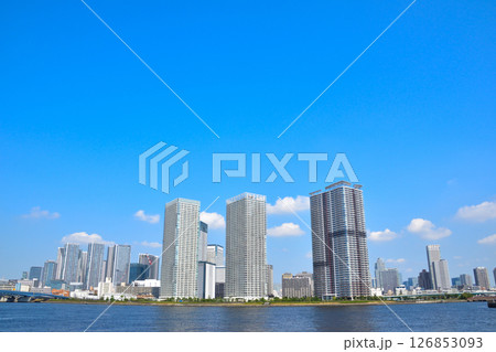都市風景　東京湾岸エリア 126853093