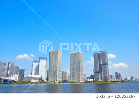 都市風景　東京湾岸エリア 126853167