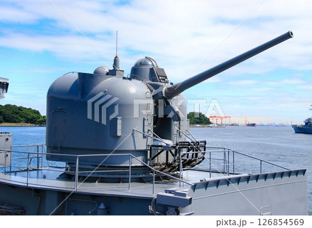 73式54口径5インチ単装速射砲… 練習艦『しまかぜ』 126854569