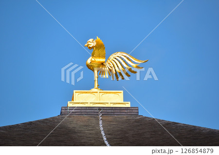 北山鹿苑禅寺　金閣寺　鳳凰 126854879