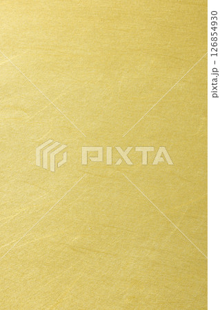 金色の和紙の背景 126854930