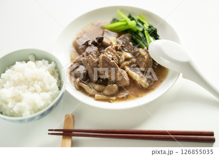 牛バラ見込み定食 126855035