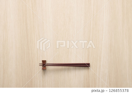 箸の和風イメージ 箸の和風イメージ 126855378