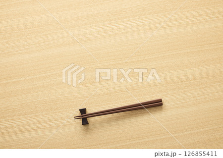 箸の和風イメージ 箸の和風イメージ 126855411