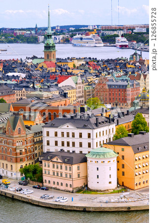 Riddarfjarden, Cityscape View, Stockholm, Sweden Riddarfjarden, Cityscape View, Stockholm, Sweden 126855728