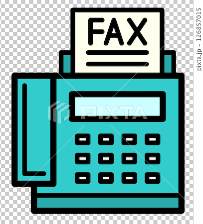 A fax is a communication device used to send documents and information for work. 126857015