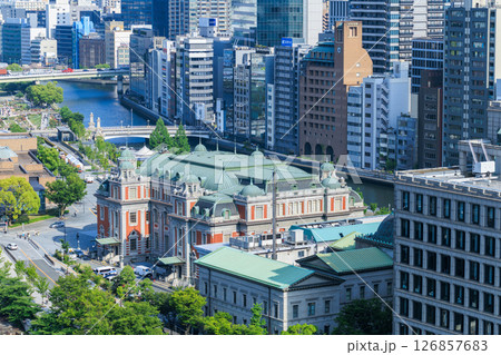 大阪中之島の大阪市中央公会堂 (大阪府大阪市北区) 大阪中之島の大阪市中央公会堂 (大阪府大阪市北区) 126857683