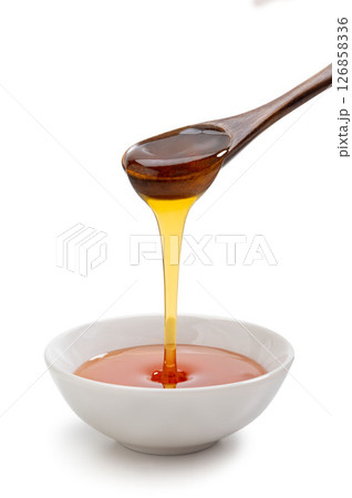 スプーンで掬った糀みつ スプーンで掬った糀みつ 126858336