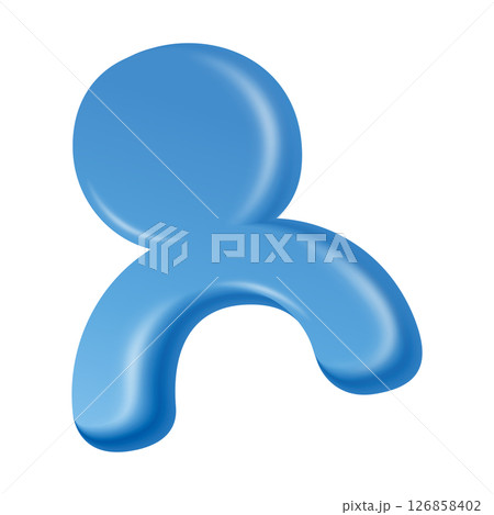 Social media icon. Speech bubble for online social media in modern and minimalist design. Perfect for websites, apps, and presentations. Cartoon design symbol isolated on white background Social media icon. Speech bubble for online social media in modern and minimalist design. Perfect for websites, apps, and presentations. Cartoon design symbol isolated on white background 126858402