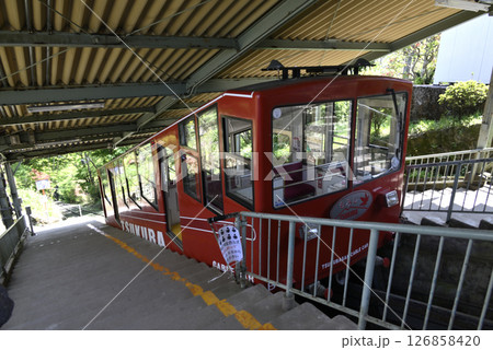 筑波山ケーブルカー 筑波山ケーブルカー 126858420